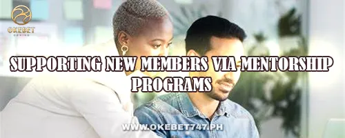 Supporting New Members via Mentorship Programs